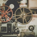 Vintage film reels