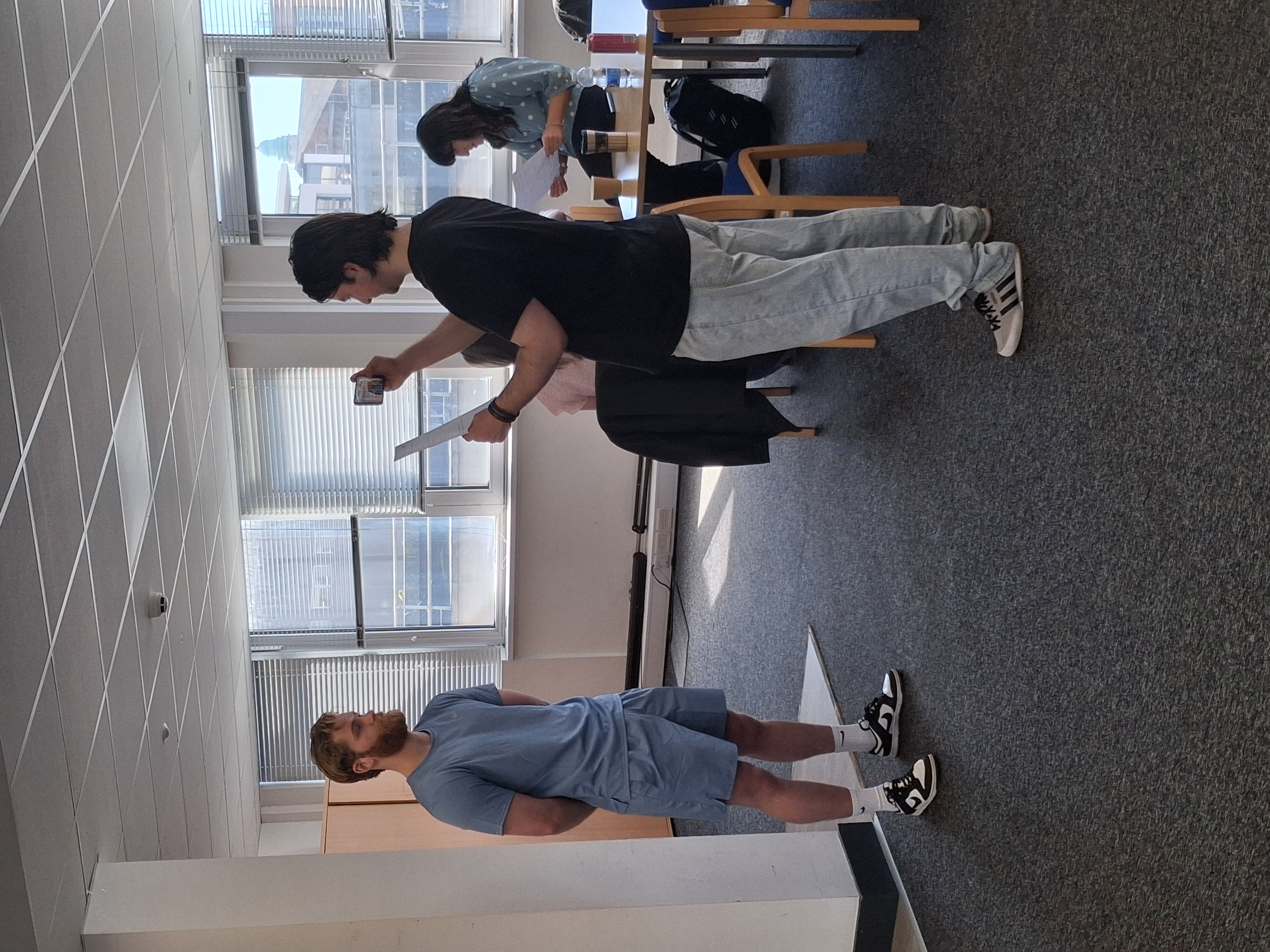 Acting class in session